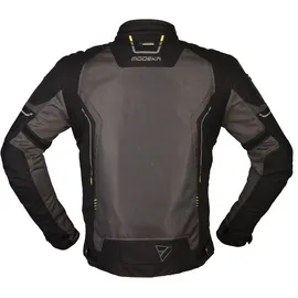 Modeka Khao Air Textiljacke Schwarz/Hellgrau M