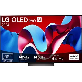 LG OLED65C43LA 65" 4K OLED evo TV C4