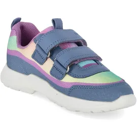 superfit Mädchen Halbschuhe, blau, Gr.23 - Blau,Rosa - 23