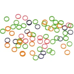 Zahnspangengummis bunt sort.5/16 Med 7.95mm Latex
