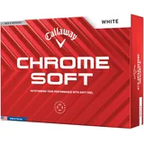 Callaway Chrome Soft Golfbälle, weiß