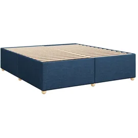 vidaXL Boxspringbett 180 x 200 cm Blau