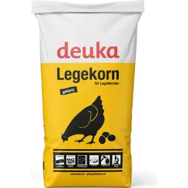 deukavallo Deuka Legekorn 25 kg Hühnerfutter Geflügelfutter Legemehl gekörnt, Legehennenfutter 25kg