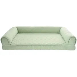 dehner lieblinge Kuschelbett Elsa L 91,5 x 68,5 cm grün