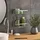 Metaltex Bad Regal 2-Etg. Origin LUXY, Ablage ohne Bohren, selbstklebend, Silber