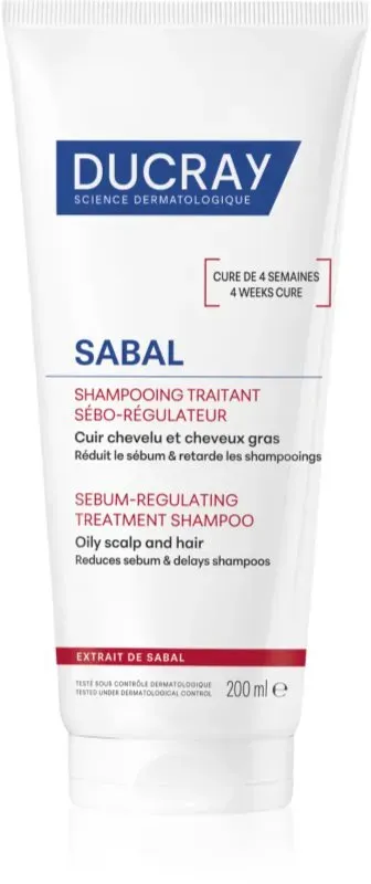 Ducray Sabal Pflegeshampoo zur Regulierung der Talgproduktion 200 ml