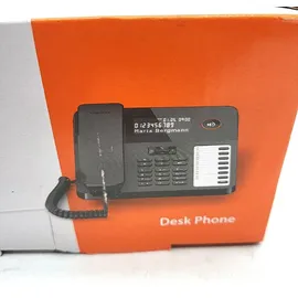 Gigaset DESK 600 Telefon Schwarz