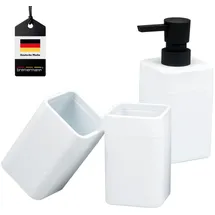 bremermann Badezimmer-Set SAVONA, Soft-Touch, eckig | Gr.: onesize