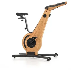 NOHrD Bike V.2 Eiche Fahrradergometer aus massivem Eichenholz