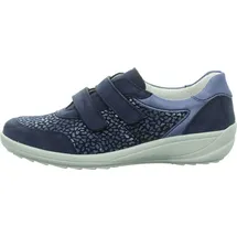 LONGO Damen-Klettslipper,blue/orbi für Damen, blau, 40 EU