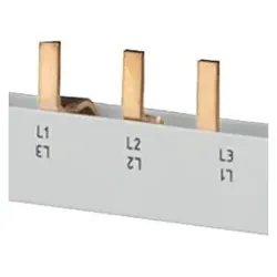 Siemens 5ST37462 Stiftsammelschiene, 4-phasig 10mm2, 1020mm, Isolation grau schneidbar für LS