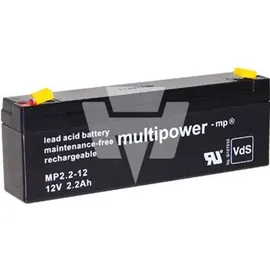 Hückmann Multipower Blei-Akku MP2, 2-12 Pb12V/2, 2Ah 301074