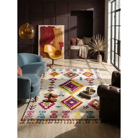 KADIMA DESIGN Teppich Boho Bunt 120 x 170 cm - Kadima Design