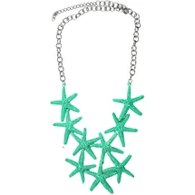 COLLEZIONE ALESSANDRO Kette mit Anhänger Galicien grün / Metall