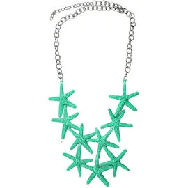 COLLEZIONE ALESSANDRO Kette mit Anhänger Galicien grün / Metall