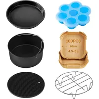 COSORI Airfryer-Zubehörset C158-6AC-EUR Mehrfarbig