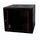 danicom Baseline 12U Wandschrank mit Glastür 600x600x635mm (BxTxH) - Schwarz - Traglast 50 kg - Wandmontage - Serverschrank - Wandgehäuse - Server Rack - Server Enclosure