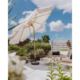 Sekey Sonnenschirm Ø 300 cm Weiß