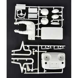 TAMIYA Anbauteile P-Teile P1-16 Fahrer/Auspuff 58452 Weiß