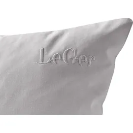 LeGer Home by Lena Gercke Anisa unifarben Grau 155 x 220 cm + 40 x 80 cm
