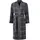 CAWÖ Bademäntel Herren Kimono Karo 4853 anthrazit-rot - 79 in anthrazit-rot - 79 | Gr.: S
