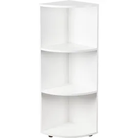 Interlink Eckregal Nuoro 3 Fächer Weiß