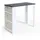 Vicco Bartisch, , Weiß, 57 cm mit 3 Fächern Weiß/Anthrazit -