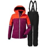 Killtec Skianzug Skijacke + Skihose Kinder - 128 bis 176 lila|schwarz 164