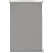 GARDINIA Seitenzugrollo 90 x 210 cm grau