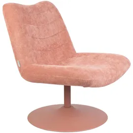 ZUIVER Bubba Loungesessel, rosa