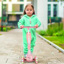 MalPlay Scooter mit Sitz Rosa