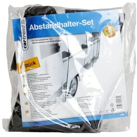 CARTREND Abstandhalter Set für Dachschutzplanen Schwarz