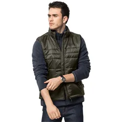 Jack Wolfskin Isolationsweste Argon (sehr warm, leicht, PFC-frei) braungrün Herren