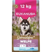Eukanuba Welpenfutter getreidefrei Fisch 12 kg