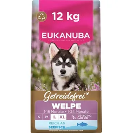 Eukanuba Welpenfutter getreidefrei Fisch 12 kg