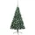vidaXL Halber Weihnachtsbaum mit LEDs & Kugeln Grün 240 cm