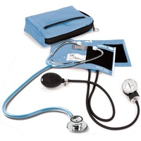 NCD Medical/Prestige Medical Set mit Aneroid-Manometer und Doppelkopf-Stethoskop, Hellblau