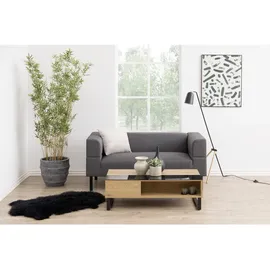Sofa.de Gianutri Eiche / Metall schwarz 110 x 60 x 35 cm