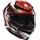 AGV K6 S Reeval E2206 Mplk Integralhelm - White / Red / Grey - XS