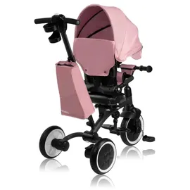 lionelo - Kinder-Dreirad Tris Plus rosa - Rose/Schwarz