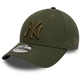 New Era New York Yankees MLB League Essential Tonal Olive 39Thirty Stretch Cap - XS-S