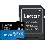 Lexar microSDXC 128GB UHS-I 633x + SD-Adapter