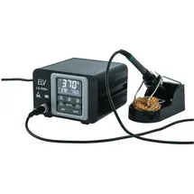 ELV Lötstation LS-180D+ mit 180 W Leistung, ESD-gerecht, Touchbedienung