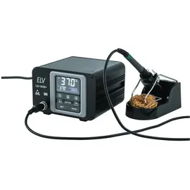 ELV Lötstation LS-180D+ mit 180 W Leistung, ESD-gerecht, Touchbedienung