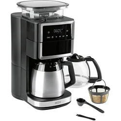 BEEM Kaffeemaschine Fresh Aroma perfect III m. Mahlwerk Thermo&Glaskanne Edelstahl