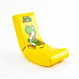 X Rocker Nintendo Super Mario Floor Rocker Gaming-Bodensessel im Yoshi Gaming Stuhl, gelb