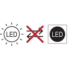 GLOBO Jon Unterbauleuchte Kunststoff Weiß, Led