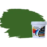 RyFo Colors Silikonharz Fassadenfarbe Lotuseffekt Trend Grüntöne Farngrün 1l - bunte Fassadenfarbe, weitere Grün Farbtöne und Größen erhältlich, Deckkraft Klasse 1