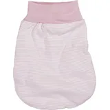 Playshoes Schnizler Unisex Baby Strampelsack Ringel 800712, 14 - Rosa, Einheitsgröße