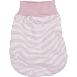 Playshoes Schnizler Unisex Baby Strampelsack Ringel 800712, 14 - Rosa, Einheitsgröße